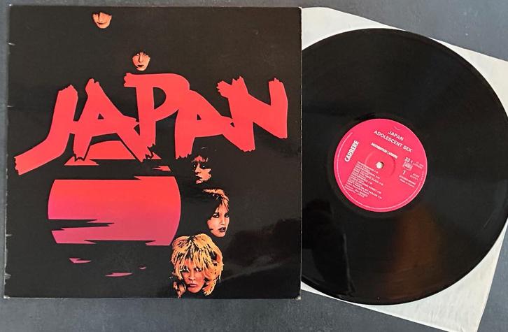 JAPAN - Adolescent sex ( LP; NMINT ), CD & DVD, CD | Rock, Comme neuf, Pop rock, Envoi
