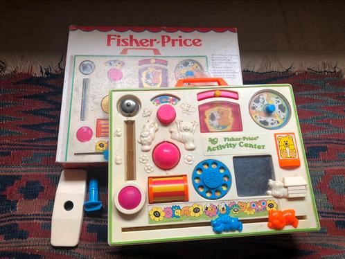 Vintage Fisher Price activity center, Enfants & Bébés, Jouets | Fisher-Price, Enlèvement ou Envoi