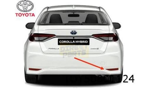 Toyota Corolla Sedan (E21) reflector Rechts (in achterbumper, Autos : Pièces & Accessoires, Autres pièces automobiles, Toyota