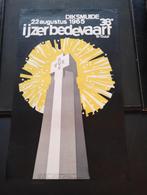 ijzer bedevaart affiche 1965 . 56 op 34,5 cm, Verzamelen, Ophalen of Verzenden