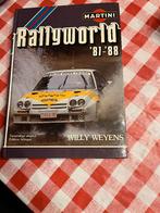 Martini Rallyworld 87-1988 Willy Weyens, Livres, Autos | Livres, Enlèvement ou Envoi, Général, Utilisé, Willy Weyens
