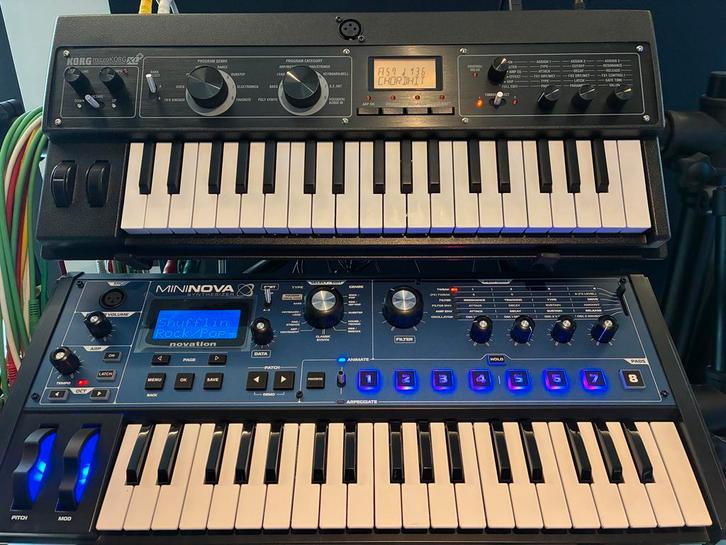 Vocodeurs, synthétiseurs Korg et Novation, Musique & Instruments, Modules de son, Comme neuf, Korg, Enlèvement