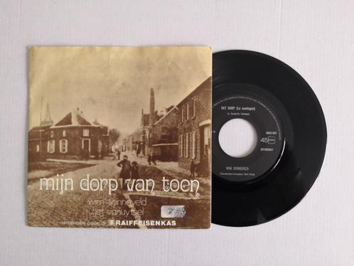 WIM SONNEVELD - Het dorp (La montagne) (45t), CD & DVD, Vinyles Singles, Utilisé, Single, En néerlandais, 7 pouces, Envoi