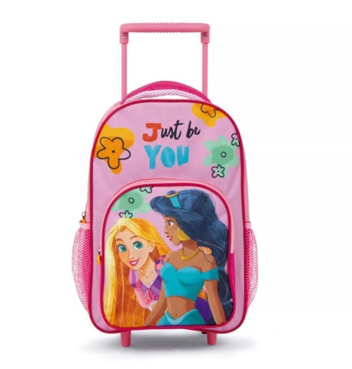 Disney Princess Trolley Rugzak, Handtassen en Accessoires, Koffers, Nieuw, Overige materialen, Minder dan 50 cm, Uitschuifbare handgreep