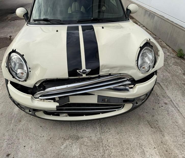 Mini One 1.6 benzine 133.000 km, Auto's, Mini, Bedrijf, One, Lederen bekleding, Open dak, Benzine, Euro 5, Handgeschakeld, Leder