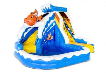 Te koop Springkussen Splashy Clownvis beschikbaar voor biedingen
