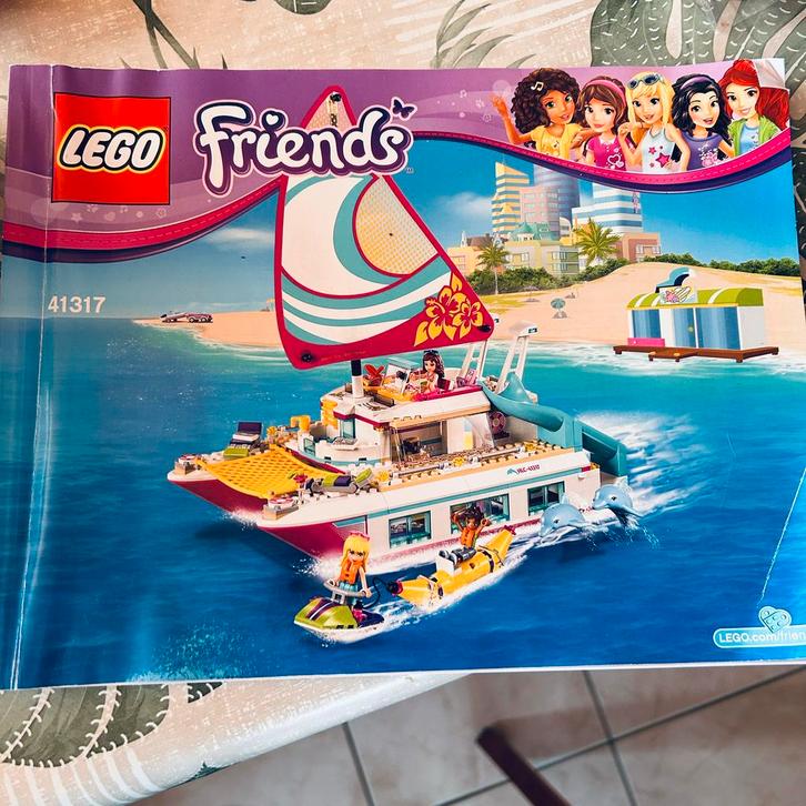 Lego Friends catamaran boot 41317, Enfants & Bébés, Jouets | Duplo & Lego, Comme neuf, Lego, Ensemble complet, Enlèvement