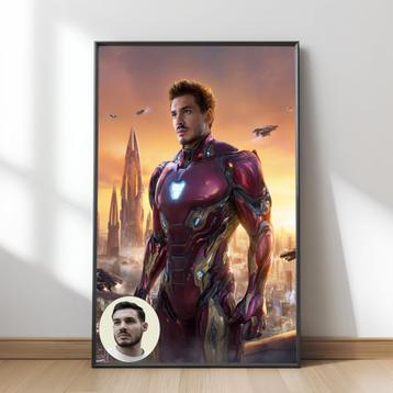 Poster/Affiche personnalisé Iron Man – 20 designs dispos beschikbaar voor biedingen