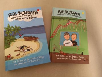 Boeken van Rik en Jesper beschikbaar voor biedingen