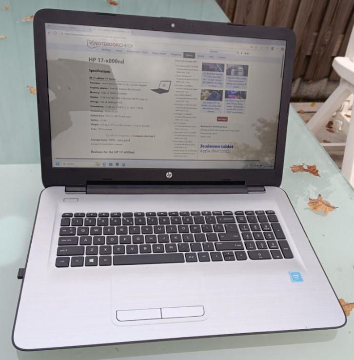 HP 17-x000nd 17inch laptop energy star 8GBDDR3+500GB opslag, Computers en Software, Windows Laptops, Zo goed als nieuw, 17 inch of meer