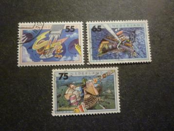 Nederland/Pays-Bas 1991 Mi 1396/1398(o) Gestempeld/Oblitéré, Envoi