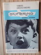 Toward understanding Stuttering / Wendell Johnson, Ophalen, Gelezen, Overige onderwerpen, Wendell Johnson