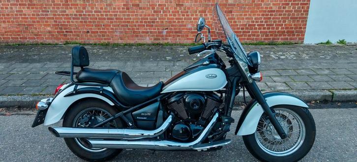 Kawasaki Vn900 Classic 7465km 2017 ONBERISPELIJKE STAAT, Motoren, Motoren | Kawasaki, Particulier, Chopper, Ophalen