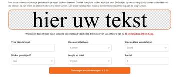 Eigen stickers ontwerpen, Tekst stickers beschikbaar voor biedingen
