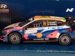 Miniatuur WRC HYUNDAI rallywagen THIERRY NEUVILLE, Ophalen of Verzenden, Nieuw, Auto