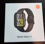 Xiaomi Redmi Watch 5 Obsidian Black SmartWatch neuve., Enlèvement ou Envoi, Neuf