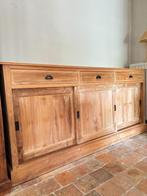 Kast Dressoir teak, Huis en Inrichting, Ophalen, Teakhout, Zo goed als nieuw, 200 cm of meer