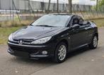 Peugeot 206cc - cabrio benzine carplay navi bluetooth, Auto's, Peugeot, Voorwielaandrijving, Stof, Zwart, 4 cilinders