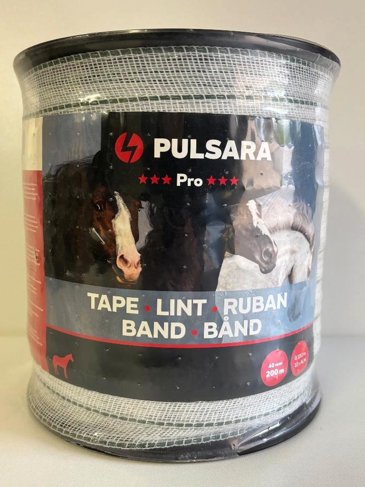 Schrikdraad Lint 40MM 200M PRO Pulsara, Dieren en Toebehoren, Stalling en Weidegang, Weidegang