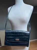 Vintage handtas, Comme neuf, Sac à bandoulière, Bleu, Enlèvement ou Envoi