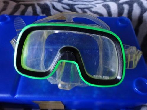 Duikbril kind Piccolo Seac Sub  met safety lens groen, Watersport en Boten, Snorkelen, Gebruikt, Snorkelmasker, Ophalen