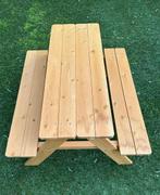Kinder Picknicktafel, Tuin en Terras, Nieuw, Rechthoekig, Hout, Ophalen