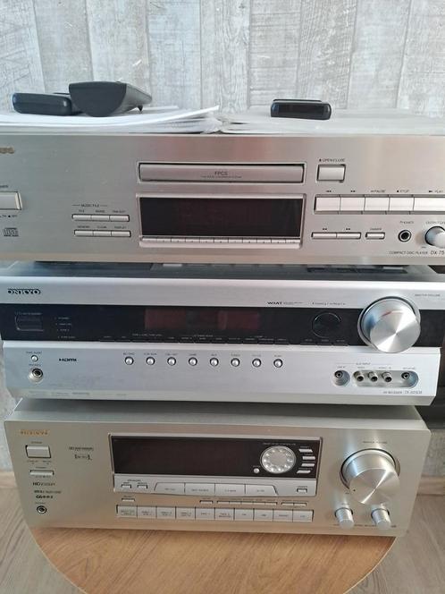 Onkyo TX-SR508 + DX-7511 + TX-SV545, Audio, Tv en Foto, Stereoketens, Gebruikt, Cd-speler, Tuner of Radio, Overige merken, Losse componenten