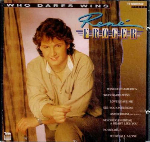 cd   -    René Froger – Who Dares Wins, Cd's en Dvd's, Cd's | Overige Cd's, Ophalen of Verzenden