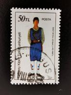 Turks Cyprus 1987 - folklore - klederdracht, Postzegels en Munten, Ophalen of Verzenden, Overige landen, Gestempeld