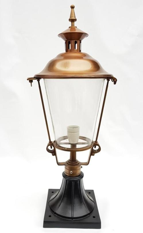 Lampen lantaarns voor op penant paal van poort of hekwerk, Jardin & Terrasse, Clôtures de jardin, Neuf, Clôture barrée, Fer, Enlèvement ou Envoi