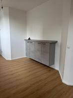 Moderne Betongrijze Keuken – Zo goed als nieuw! GEDEMONTEERD, Enkelwandige keuken, Ophalen of Verzenden, Zo goed als nieuw, Kunststof