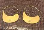 Céline boucles d’oreilles metal doré unisexe, Enlèvement ou Envoi, Comme neuf
