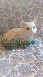 Chat decoratif en porcelaine, Collections, Enlèvement ou Envoi, Comme neuf
