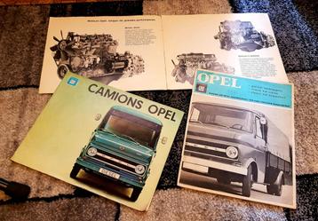 Opel Blitz folders, Ophalen of Verzenden, Zo goed als nieuw, Opel