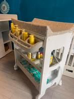 Table de soins pour bébés, table à langer avec baignoire, Enlèvement, Comme neuf, Baignoire, Standard