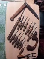 outils a bois ancien, Ophalen of Verzenden