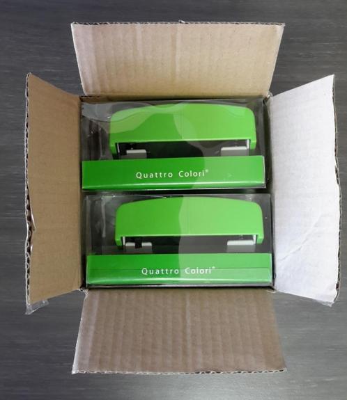 Lot / partij perforators limoen groen ( NIEUW ), Diversen, Schoolbenodigdheden, Nieuw, Ophalen of Verzenden