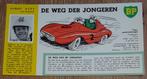 Graton vloeipapier BP Weg der jongeren 1964 Michel Vaillant, Collections, Personnages de BD, Comme neuf, Autres personnages, Image, Affiche ou Autocollant