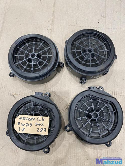 MERCEDES CLK C KLASSE W203 W209 speaker set box coupe cabrio, Auto-onderdelen, Elektronica en Kabels, Mercedes-Benz, Gebruikt