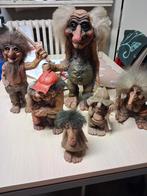 ORIGINELE NOORSE TROLLEN .GROOTSTE IS 42 CM, Ophalen