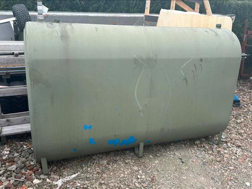 Enkelwandige mazouttank 2200 l, Doe-het-zelf en Bouw, Metalen, Zo goed als nieuw, Ophalen