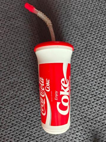 Vintage Coca-Cola Bellewaerde drinkbeker beschikbaar voor biedingen