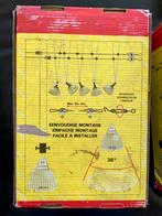 éclairage suspendu sur cables. Ampoules incluses., Maison & Meubles, Lampes | Spots, Enlèvement ou Envoi