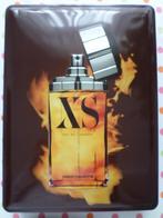 Metalen doosje Paco Rabanne XS eau de toilette zwartbruin, Overige merken, Gebruikt, Overige, Ophalen of Verzenden