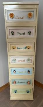 Kinder kast met lades, Kinderen en Baby's, Kinderkamer | Commodes en Kasten, Minder dan 75 cm, Nieuw, Minder dan 50 cm, Commode