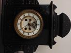 Horloge marbre noire mouvement de Paris, Enlèvement, Utilisé, Horloge