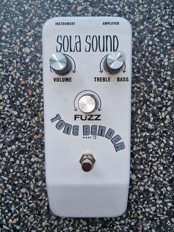 Sola Sound Tone Bender Limited Edition beschikbaar voor biedingen