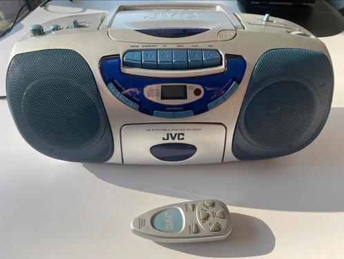 Radio cd cassette speler JVC, Audio, Tv en Foto, Radio's, Gebruikt, Radio, Met cd-speler, Ophalen
