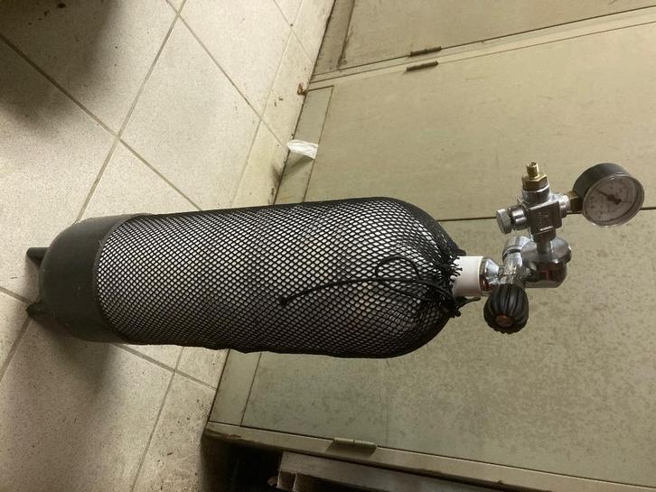 Duikfles Faber 10 liter 300 bar, Watersport en Boten, Duiken, Zo goed als nieuw, Duikfles, Ophalen