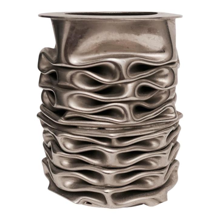 PATRICK MEYER Paris Porte-crayons design en métal compressé, Antiek en Kunst, Curiosa en Brocante, Verzenden